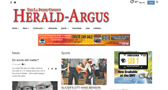 Desktop Screenshot of heraldargus.com